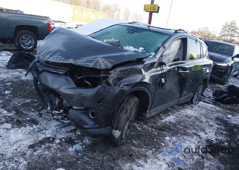 2018 Toyota Rav4 Limited z USA, uszkodzony, nr VIN JTMDFREVXJJ209914